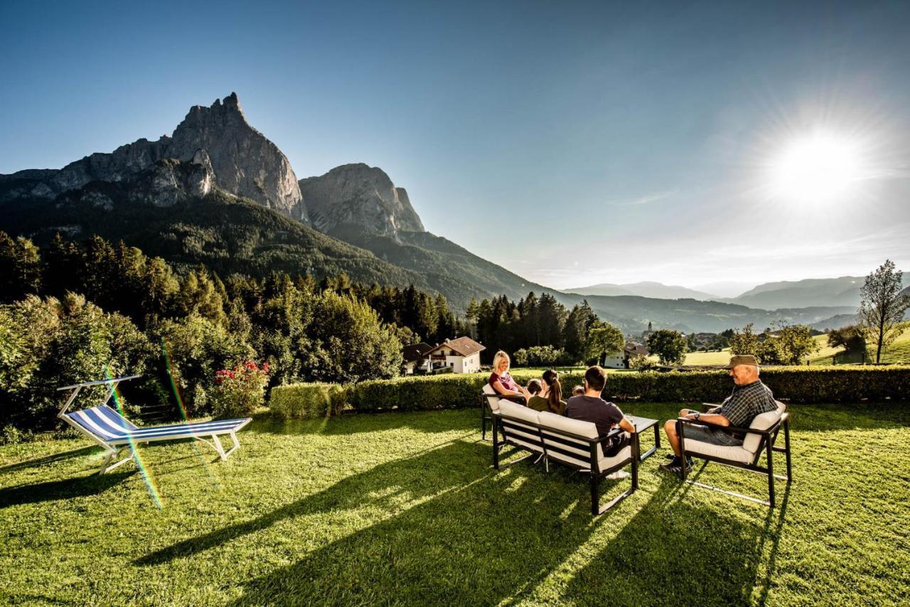 Haus Lohengrin Ferienwohnung 4 Seis am Schlern Buitenkant foto
